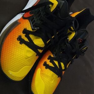 Nike Men's Sneakers - Black, Yellow, Orange